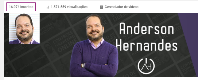 canal do youtube anderson hernandes