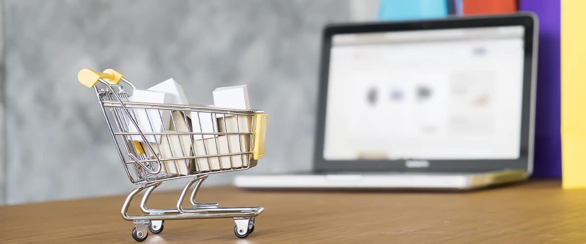 imagem que represente compras online